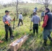 Omaha District partners with WOZU group to plant native vegetation near Standing Rock bike trails