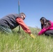 Omaha District partners with WOZU group to plant native vegetation near Standing Rock bike trails