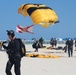 Army Golden Knights land on South Beach in Miami