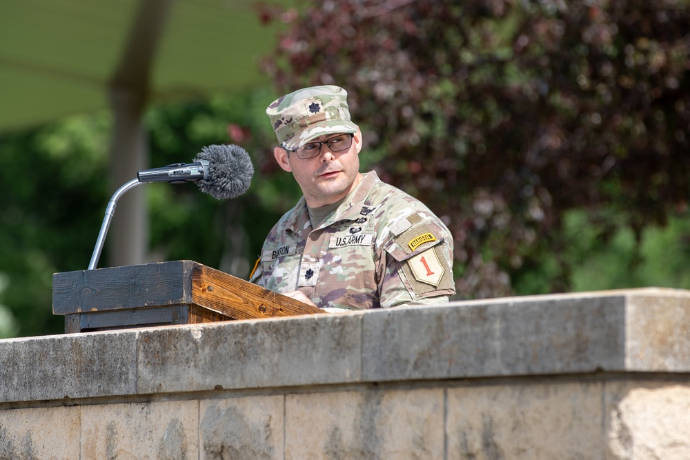 1st Armored Brigade Combat Team, 2nd Battalion, 34th Armor Regiment Change of Command Ceremony