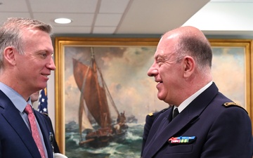 Under Secretary Raven Meets with Meets with French Defense Procurement Agency Gen. Thierry Carlier