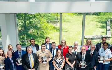 24th annual NAVAIR Commander's Awards winners, including members of the E-6B Mercury sustainment team