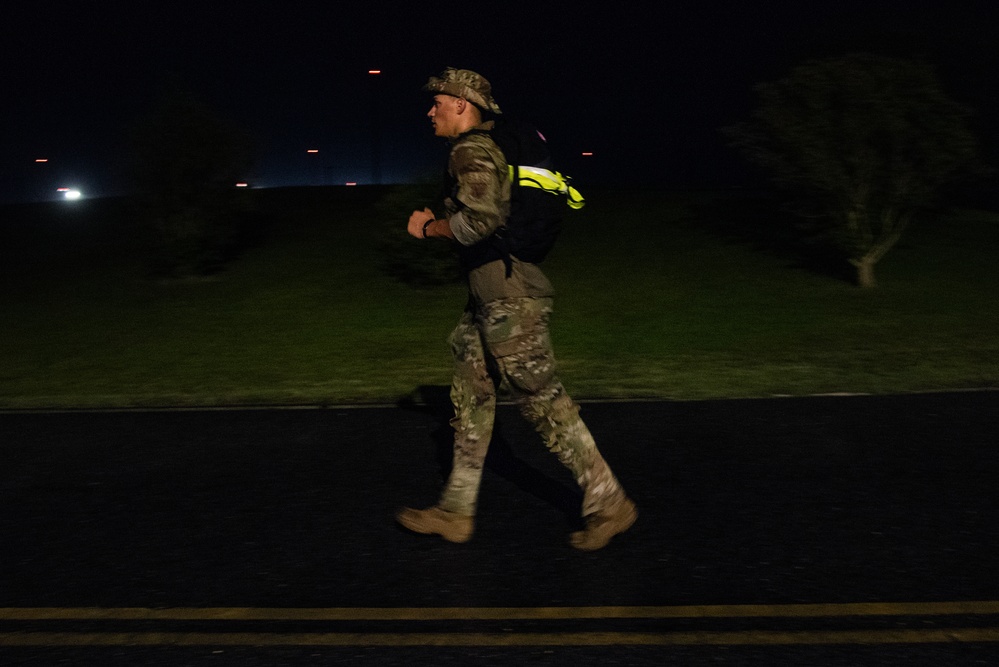 Service members test readiness during Norwegian Foot March