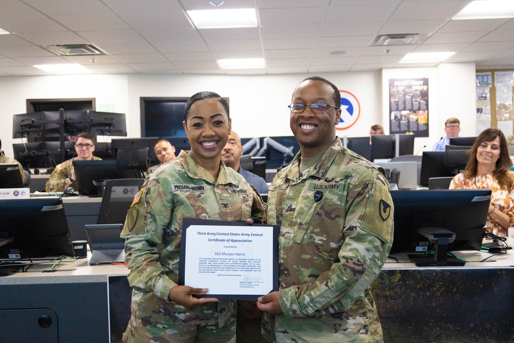 Volunteer of the year award ceremony
