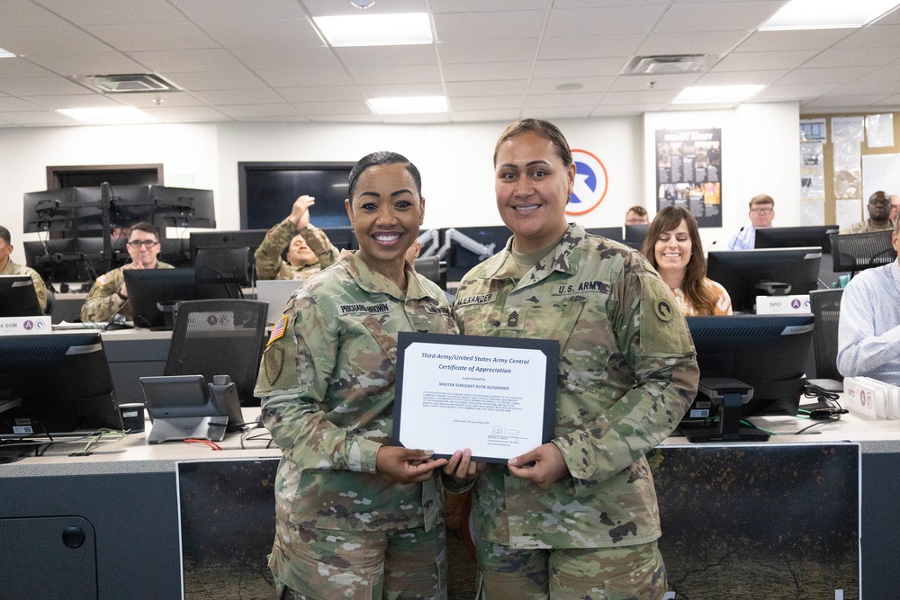 Volunteer of the year award ceremony
