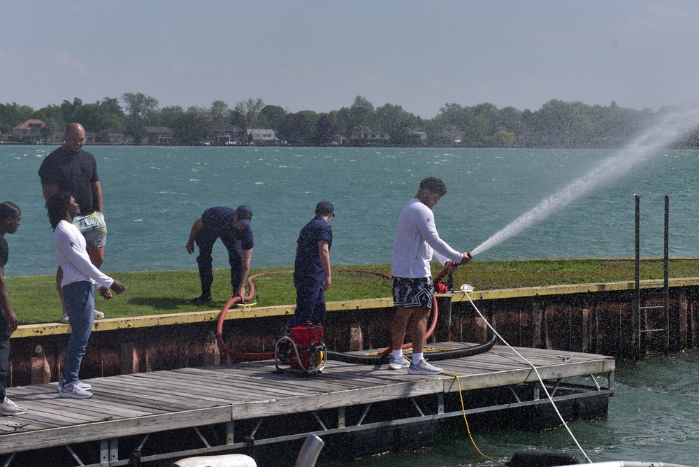 Station Belle Isle hosts Detroit Lions