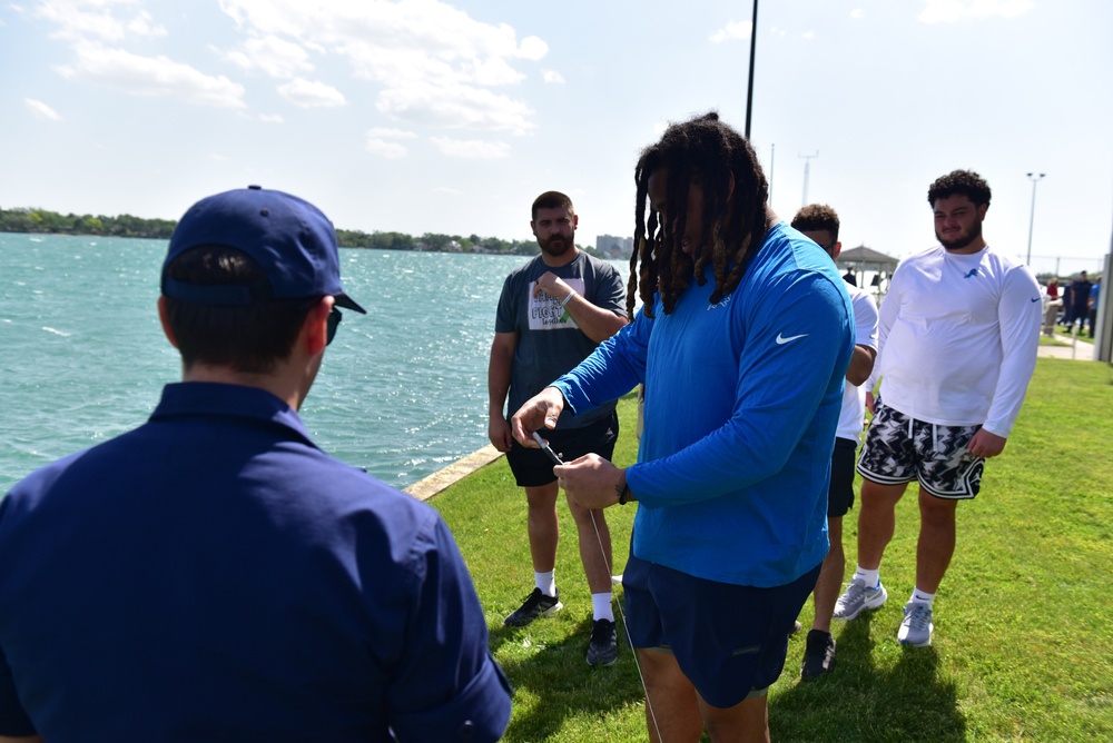 Station Belle Isle hosts Detroit Lions