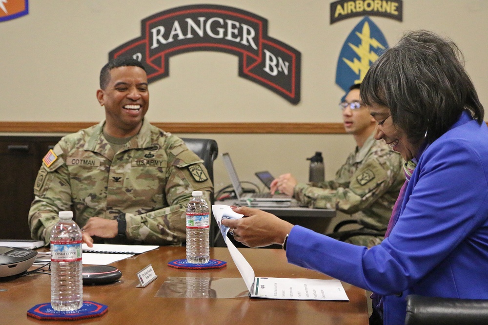 593d ESC Commander Hosts Tacoma Mayor to Discuss Community Partnership