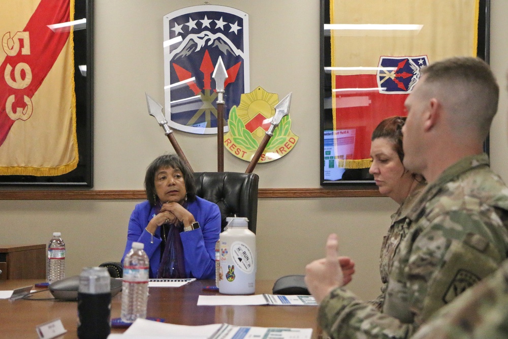 593d ESC Commander Hosts Tacoma Mayor to Discuss Community Partnership