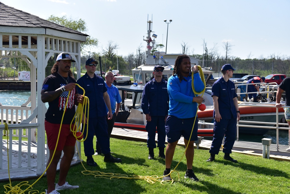 Station Belle Isle hosts Detroit Lions