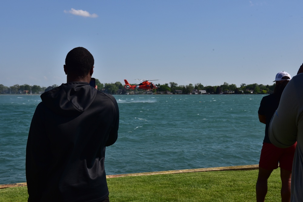 Station Belle Isle hosts Detroit Lions