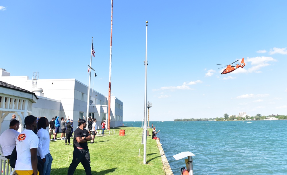 Station Belle Isle hosts Detroit Lions