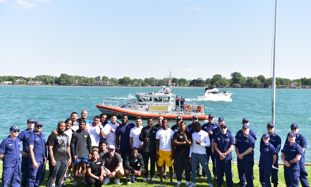 Station Belle Isle hosts Detroit Lions