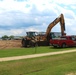 Groundwork for construction of a fourth, $27.3 million barracks project underway at Fort McCoy