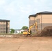 Groundwork for construction of a fourth, $27.3 million barracks project underway at Fort McCoy
