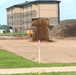 Groundwork for construction of a fourth, $27.3 million barracks project underway at Fort McCoy