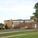 Groundwork for construction of a fourth, $27.3 million barracks project underway at Fort McCoy