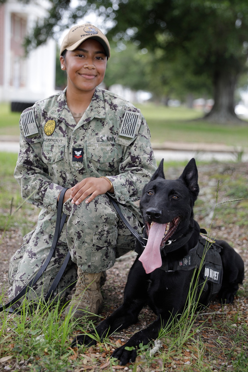 NAS Pensacola Security Forces Dog and Handler Win K-9 Competition