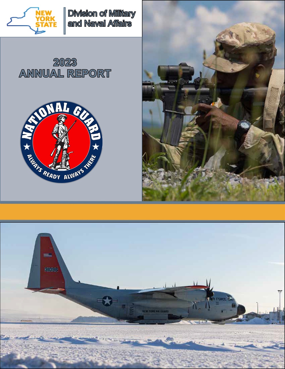 New York National Guard Annual Report for 2023 is available for download