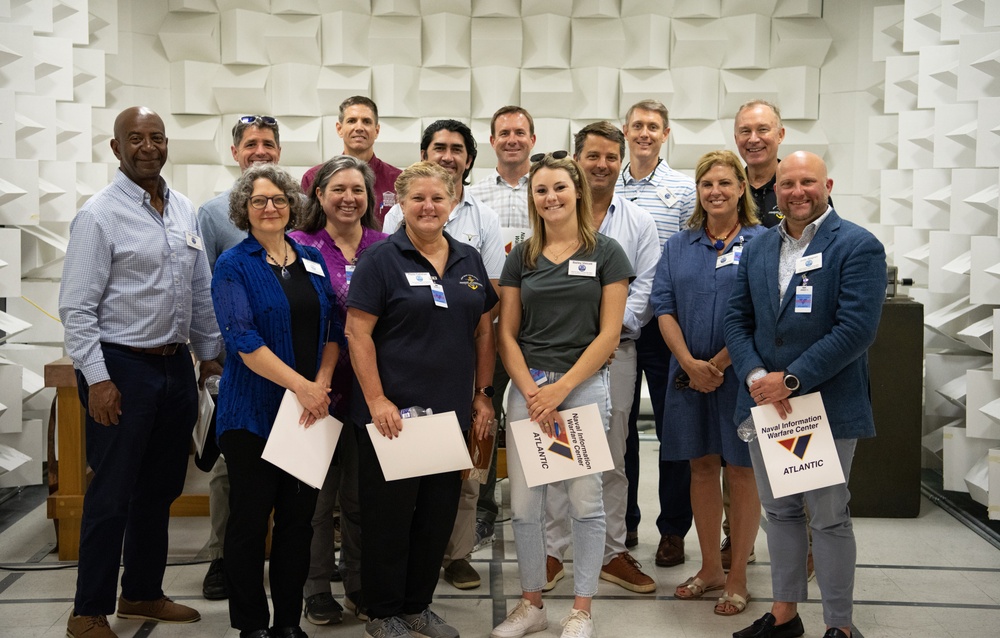 JBC Honorary Commanders tour NIWC Atlantic