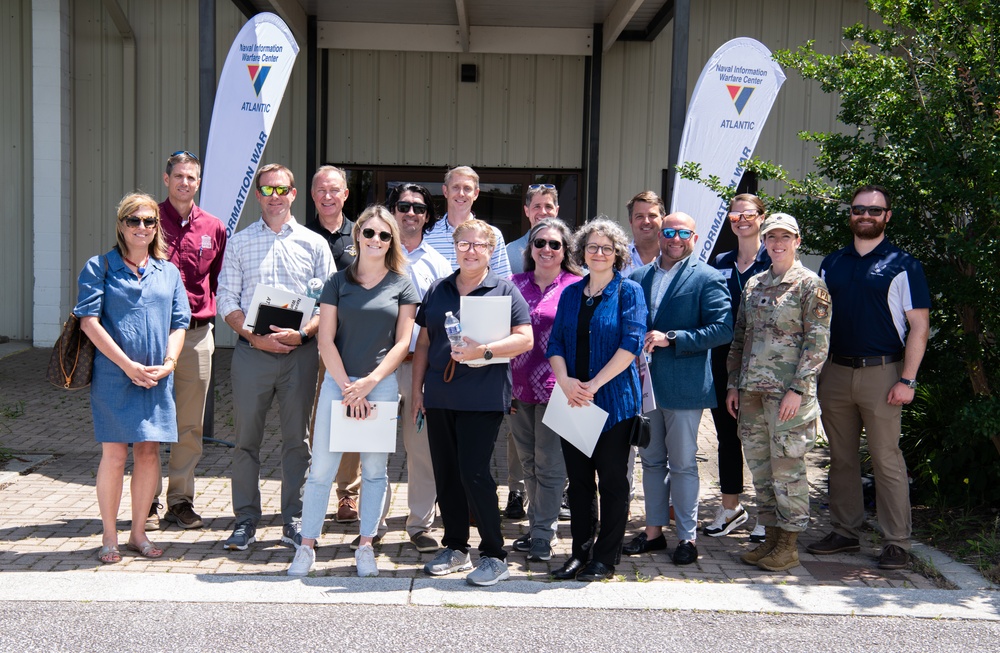 JBC Honorary Commanders tour NIWC Atlantic