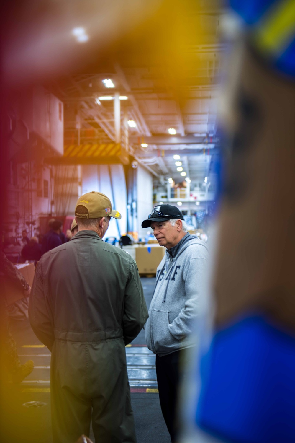 Retired U.S. Air Force Brig. Gen. Tours USS Carl Vinson (CVN 70)