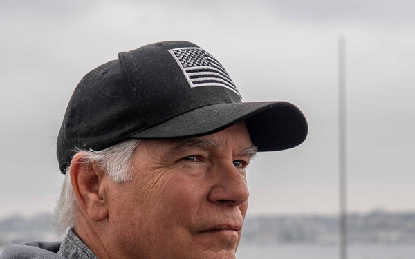 Retired U.S. Air Force Brig. Gen. Tours USS Carl Vinson (CVN 70)
