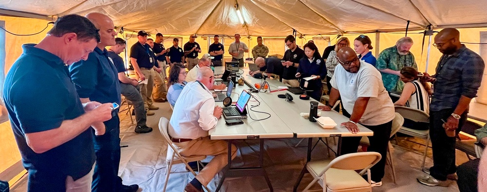 Territorial, Federal Partners Collaborate for Capstone Exercise in the U.S. Virgin Islands