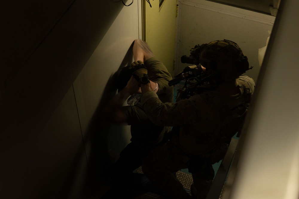 Marine Raiders conduct VBSS operations during Advanced Maritime Training Package