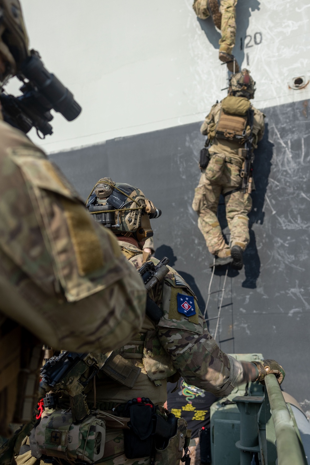 Marine Raiders conduct VBSS operations during Advanced Maritime Training Package