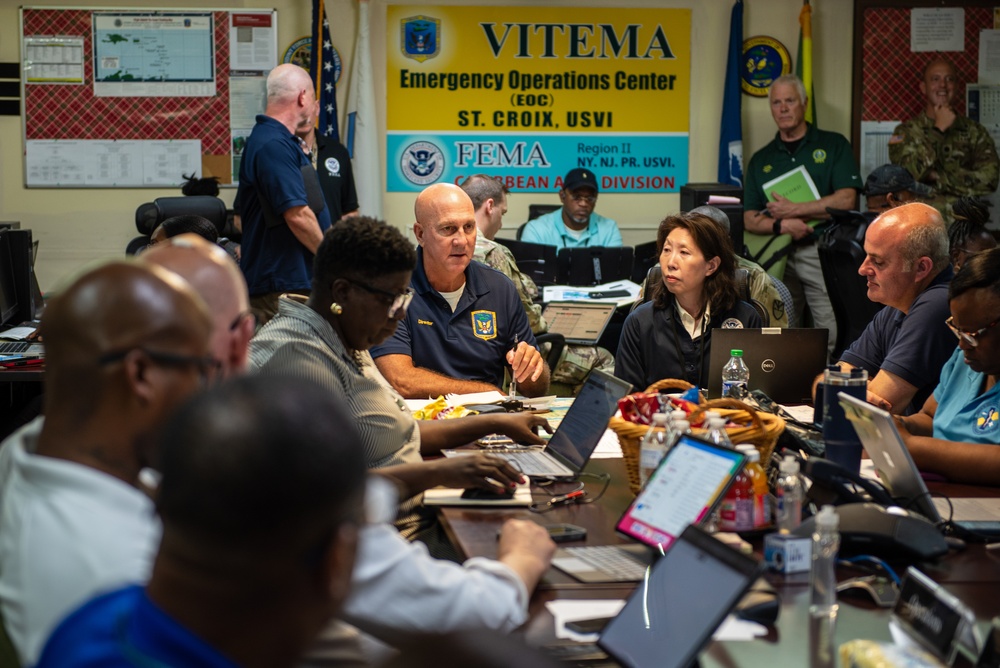 Territorial, Federal Partners Participate in Response, Recovery Workshops in the U.S. Virgin Islands