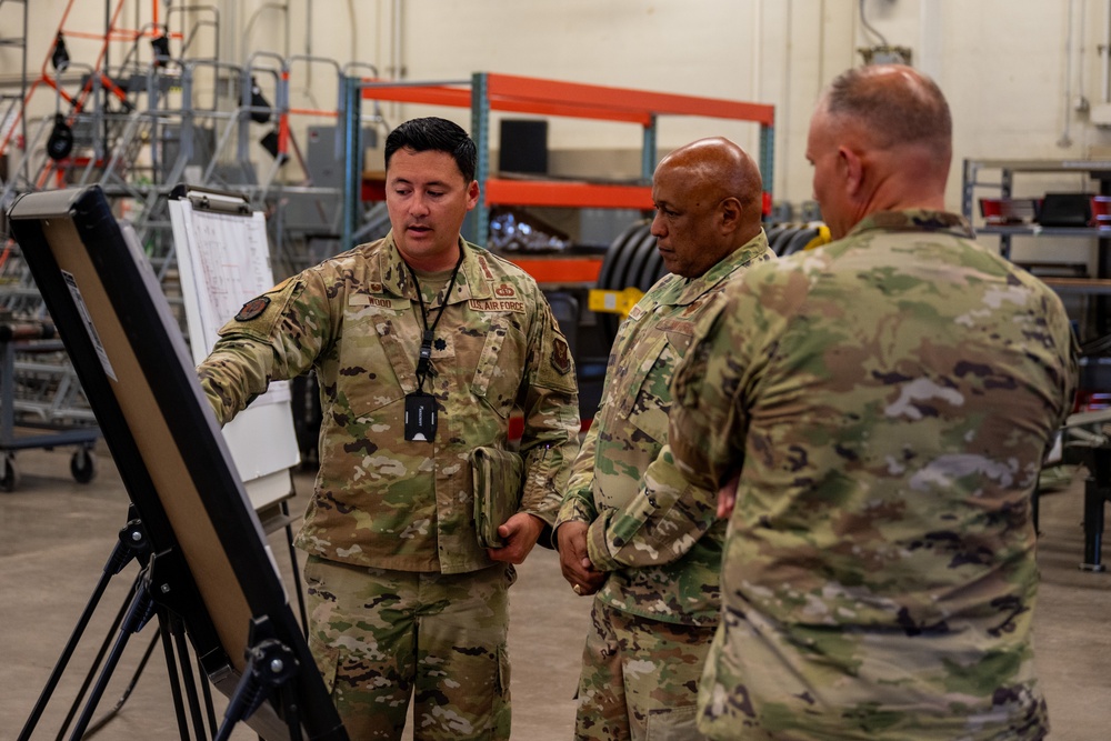 USSTRATCOM Commander Visits Barksdale AFB
