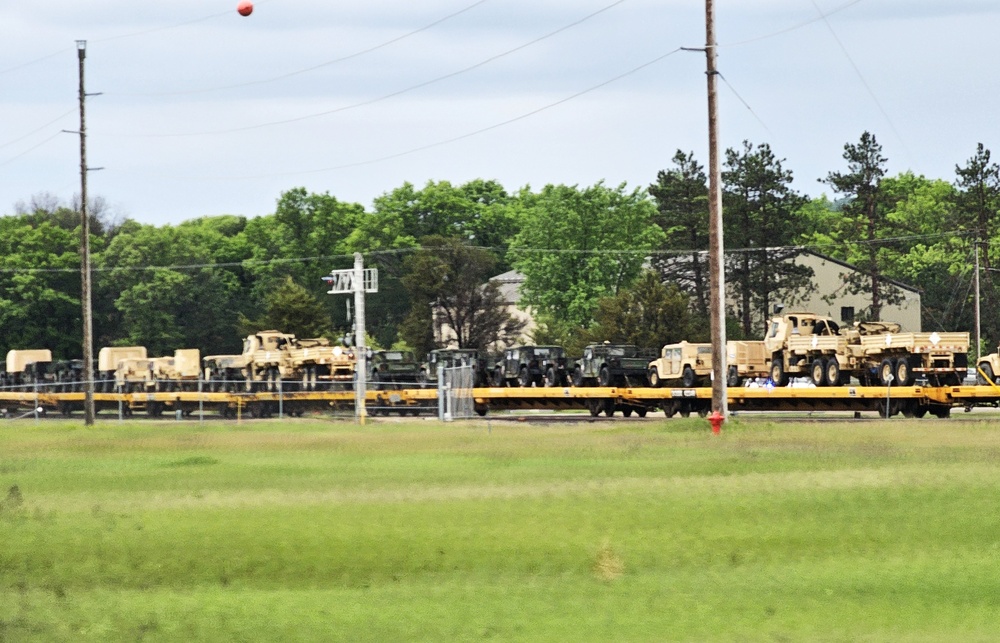 32nd Infantry Brigade Combat Team Soldiers complete ‘largest rail movement with civilian linehaul Wisconsin National Guard has ever done’