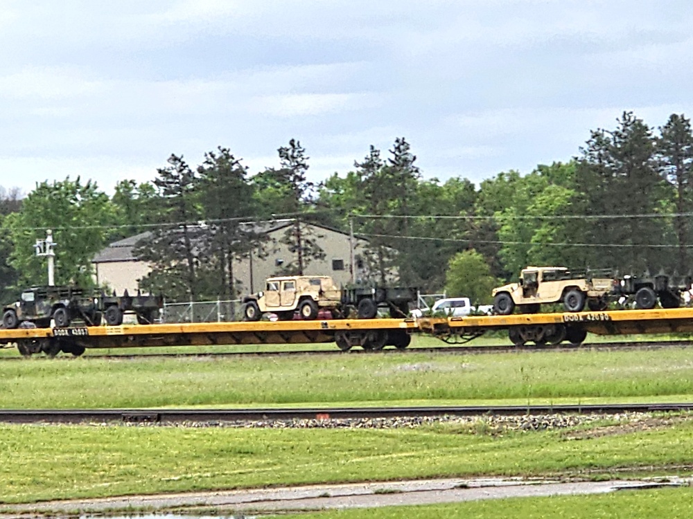 32nd Infantry Brigade Combat Team Soldiers complete ‘largest rail movement with civilian linehaul Wisconsin National Guard has ever done’