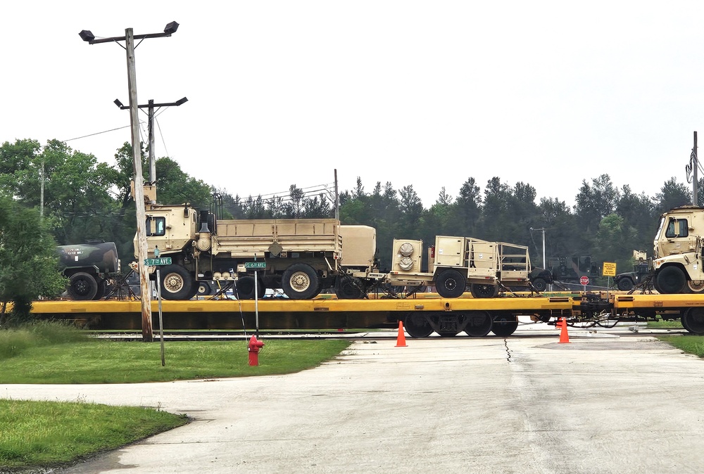 32nd Infantry Brigade Combat Team Soldiers complete ‘largest rail movement with civilian linehaul Wisconsin National Guard has ever done’