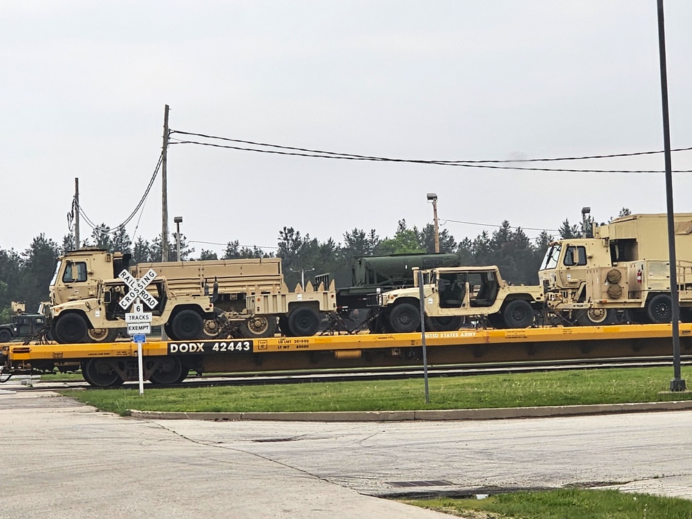 32nd Infantry Brigade Combat Team Soldiers complete ‘largest rail movement with civilian linehaul Wisconsin National Guard has ever done’