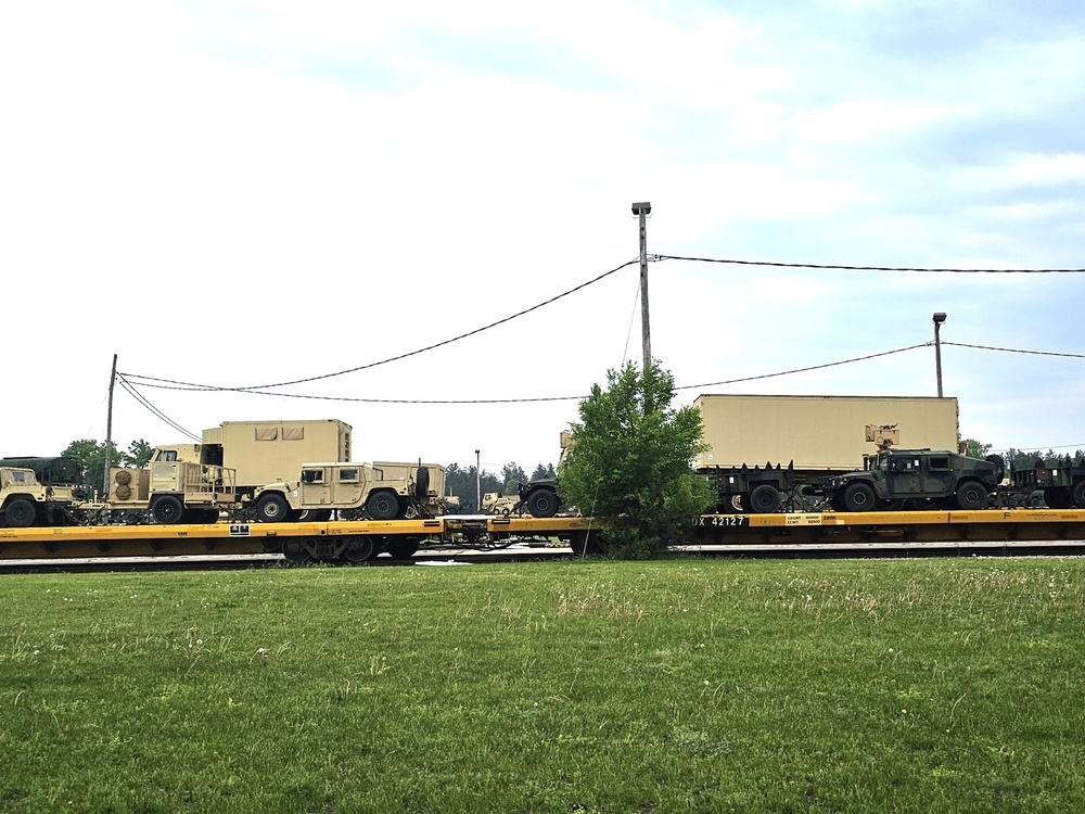 32nd Infantry Brigade Combat Team Soldiers complete ‘largest rail movement with civilian linehaul Wisconsin National Guard has ever done’