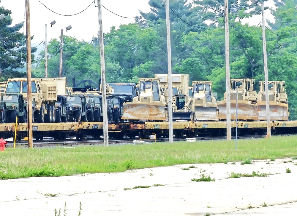 32nd Infantry Brigade Combat Team Soldiers complete ‘largest rail movement with civilian linehaul Wisconsin National Guard has ever done’