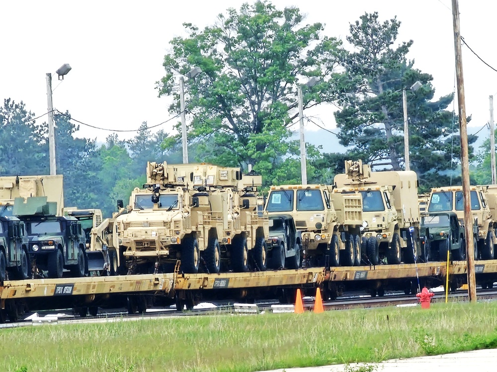 32nd Infantry Brigade Combat Team Soldiers complete ‘largest rail movement with civilian linehaul Wisconsin National Guard has ever done’