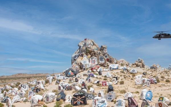 The Bikeriders stars and director visit Fort Irwin