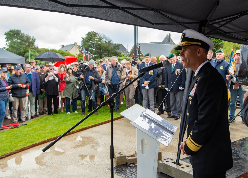 Naval Special Warfare Dedicates Normandy NCDU, S&amp;R Monument Park