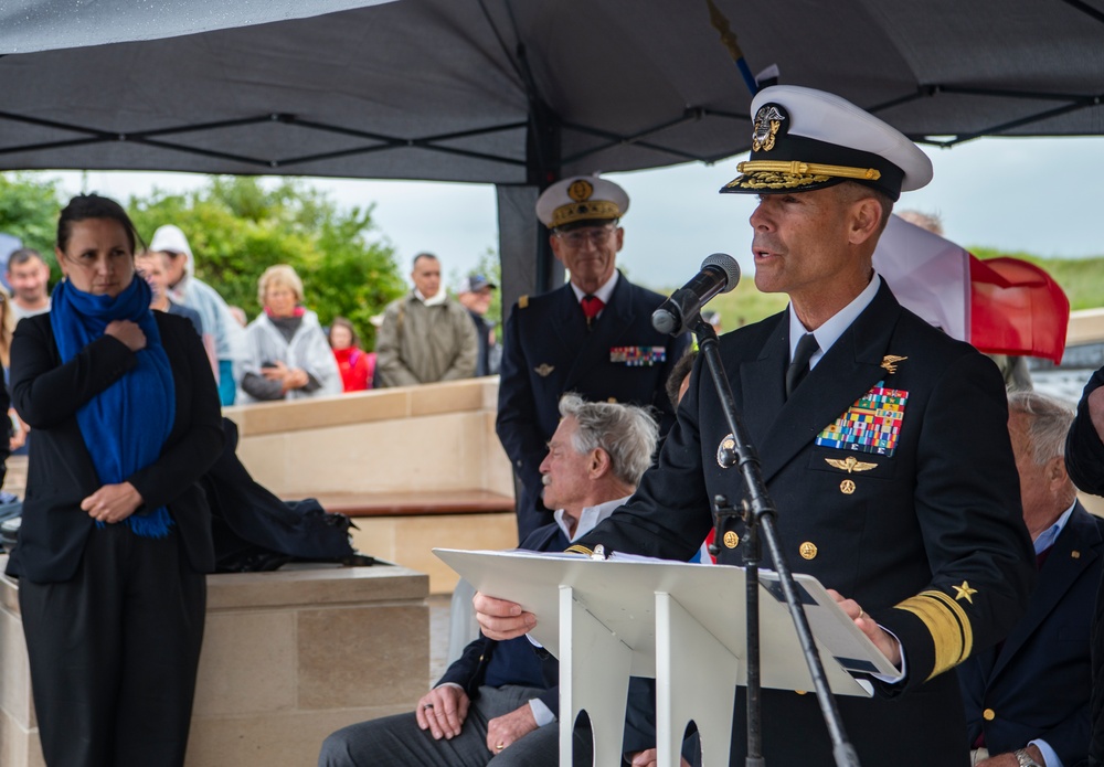 Naval Special Warfare Dedicates Normandy NCDU, S&amp;R Monument Park