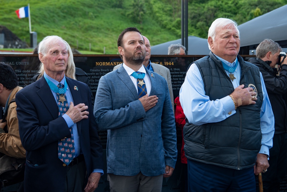 Naval Special Warfare Dedicates Normandy NCDU, S&amp;R Monument Park