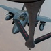 KC-135s refuel F-15s in U.S. Central Command