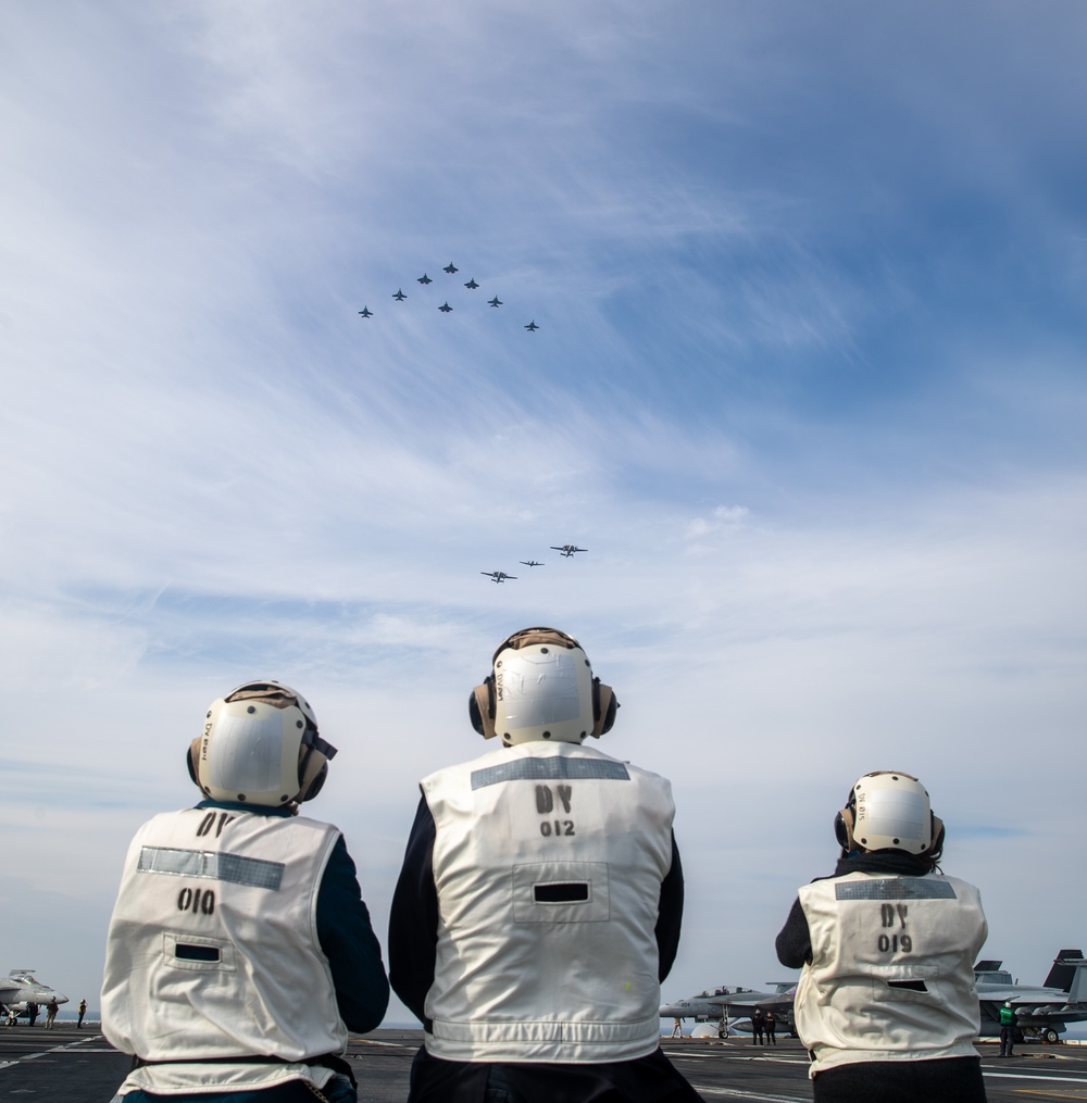 Carrier Strike Group 10 Conducts Bilateral Exercise with Argentine Navy