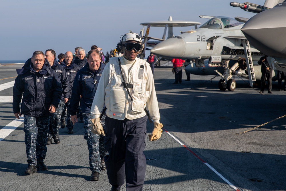 Carrier Stike Group 10 Conducts Bilateral Exercise with Argentine Navy