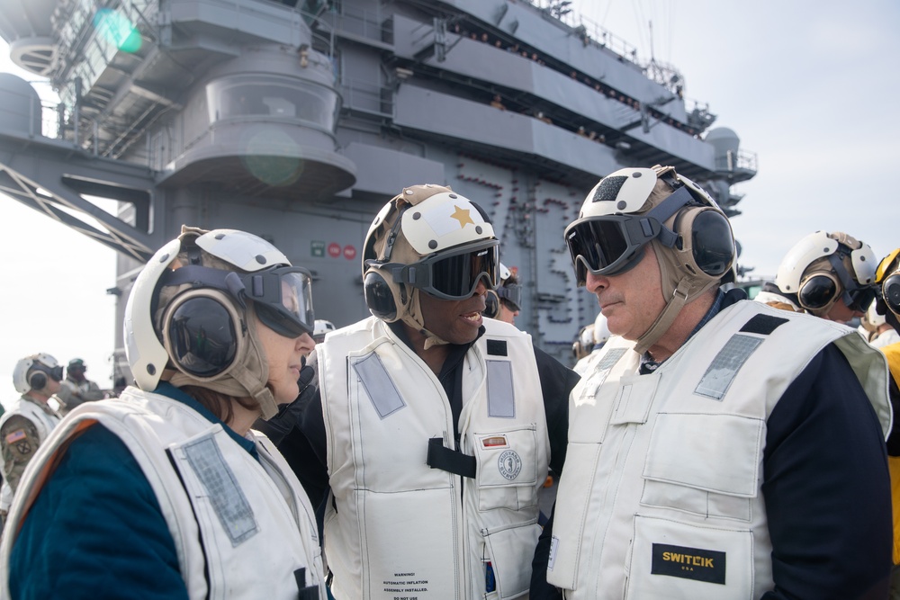 Carrier Strike Group 10 Conducts Bilateral Exercise with Argentine Navy