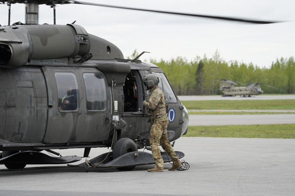 Junior Reserve Officer Training Corps cadets visit JBER Cadet Leadership Challenge camp