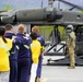 Junior Reserve Officer Training Corps cadets visit JBER Cadet Leadership Challenge camp