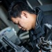 USS Ralph Johnson Sailors Conduct M240B Maintenance